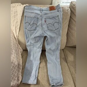 724 HIGH RISE STRAIGHT CROPPED WOMEN'S JEANS